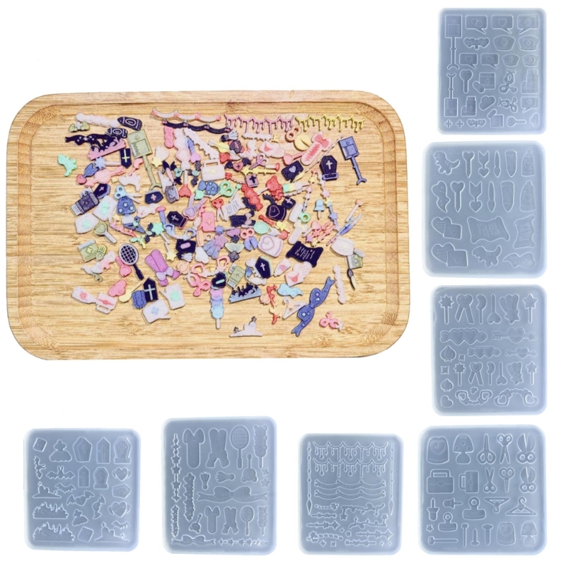 Resin Art A Keychain - 小さな女の子のためのレジンフィラータイプr3mc,かわいい蝶ネクタイ,混合物,ラインカード,アクセサリー,ジュエリー,ペンダント,エポキシ