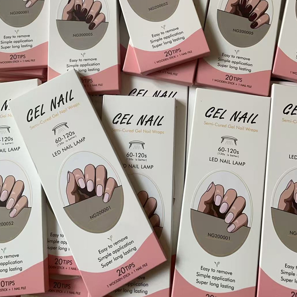 Uv Lamp Nail Resin - 慧子 フレンチジェルネイルストリップス パッチ スライダー 粘着 防水