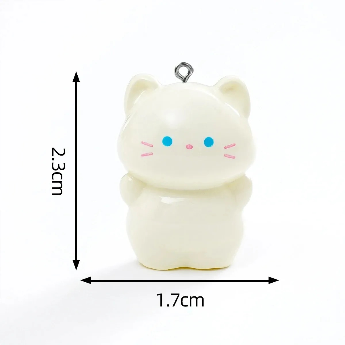 10個入り スイート3D立体子猫レジンチャーム 漫画風シャム - Resin Art Box のレビューと価格