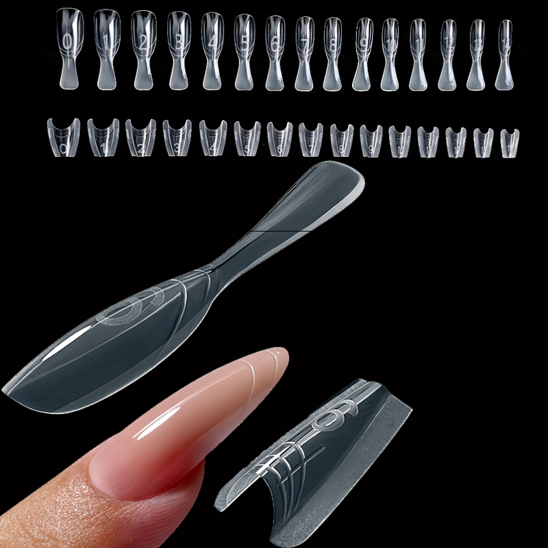 240個入りデュアルフォームネイルフォーム - ネイルモール - Resin Art Template のレビューと価格