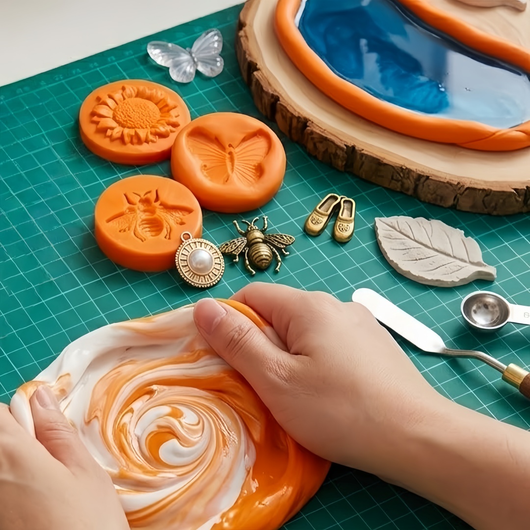 260g/120g シリコーンパテ DIY クラフトセット  - Resin Art Mold のレビューと価格