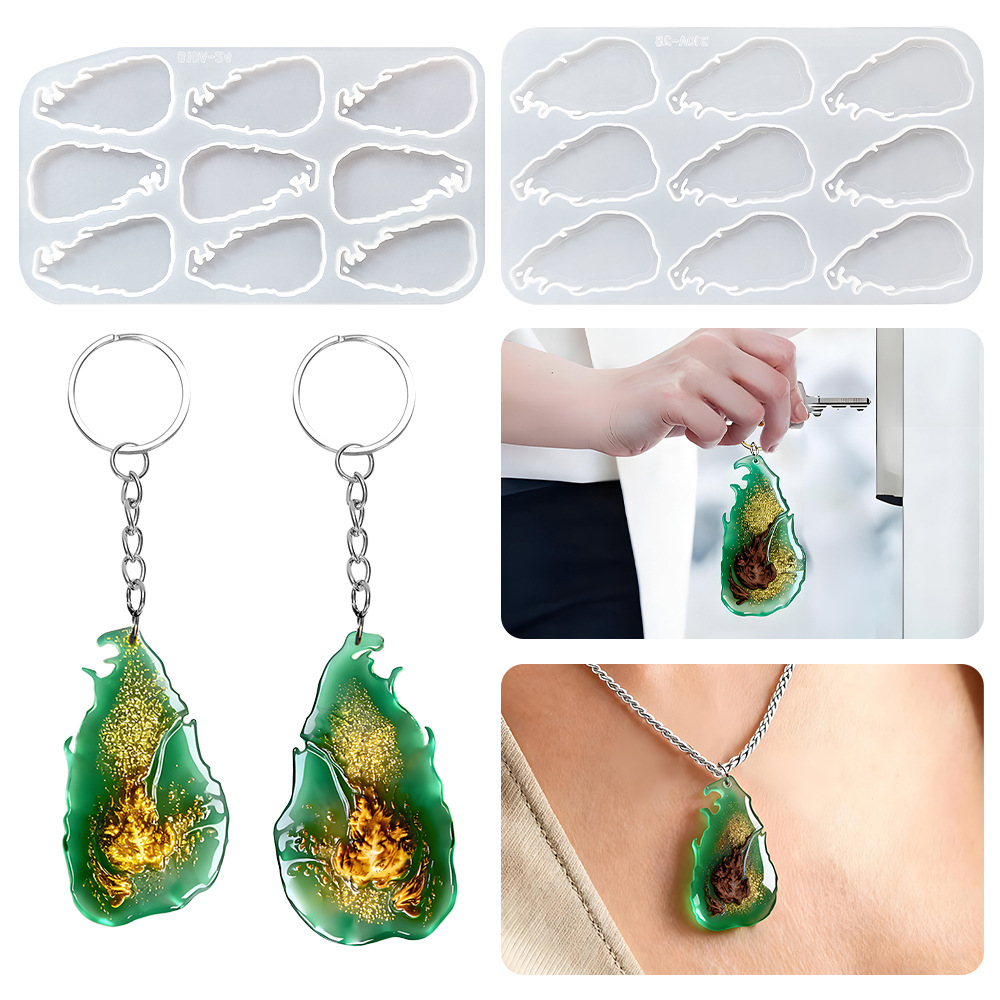 スリランカ地図型モールドペンダントキーホルダーモールドお土産 - Resin Art A Keychain のレビューと価格
