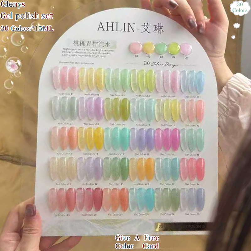 グレニーズ 30色ネイルポリッシュグルー フルウェブ人気 イ - Resin Art Learning のレビューと価格