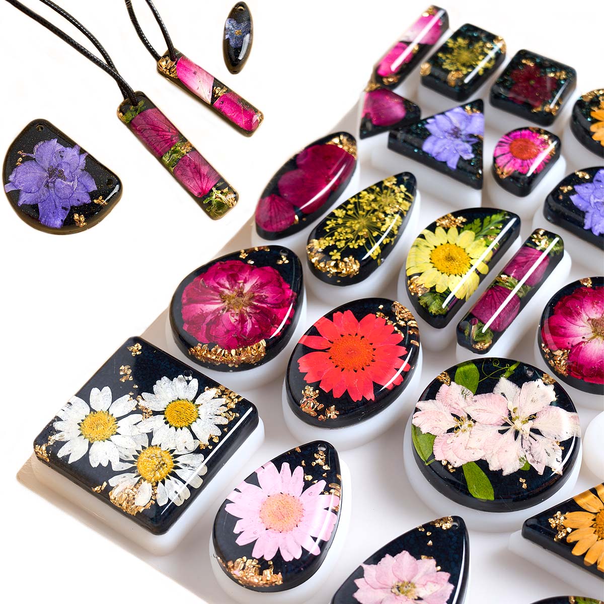 タイムストーンペンダントシリコーン型 DIY ジュエリークラ - Resin Art A Keychain のレビューと価格