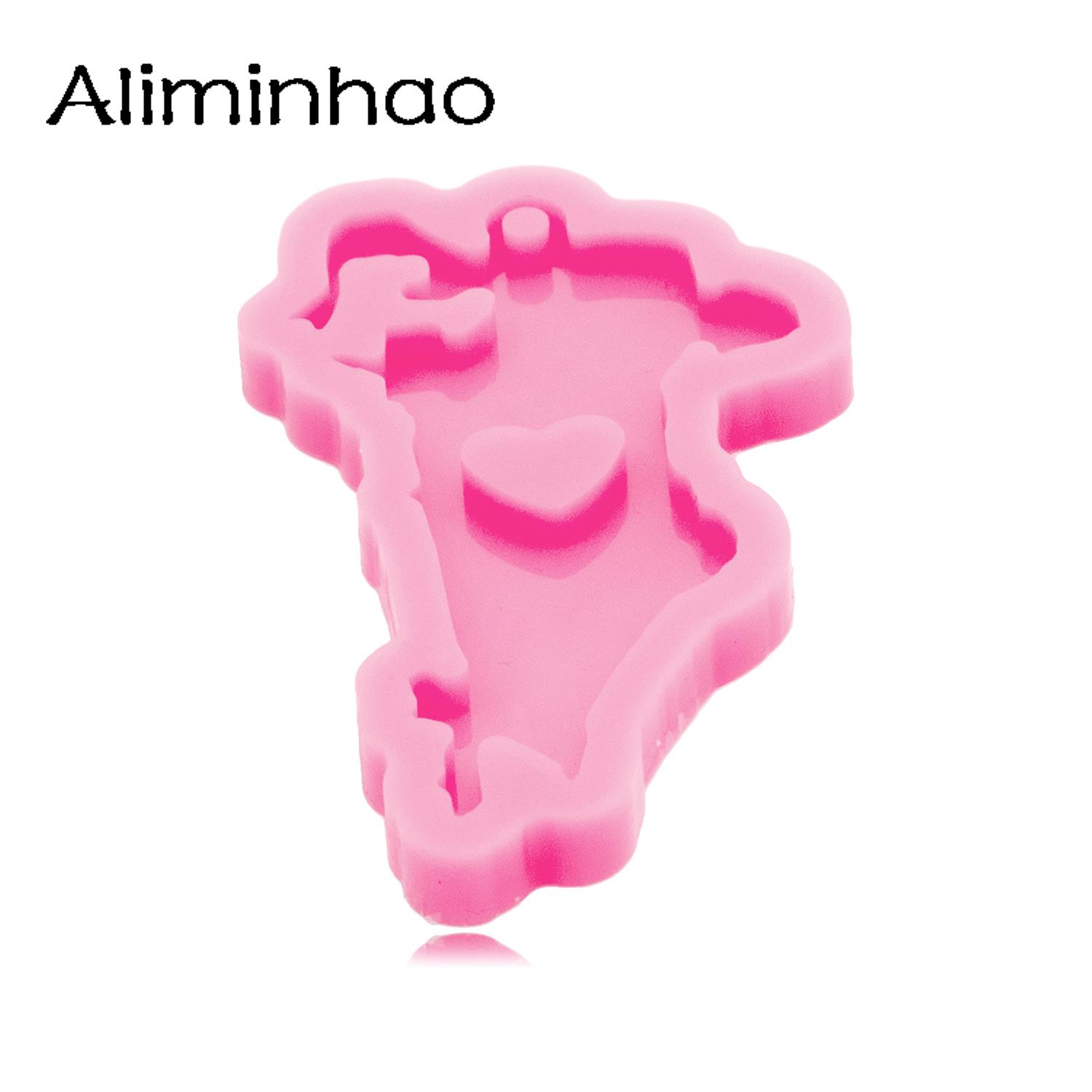 Dy1435光沢のあるレインマップシリコンレジンキーチェーン - Resin Art A Keychain のレビューと価格