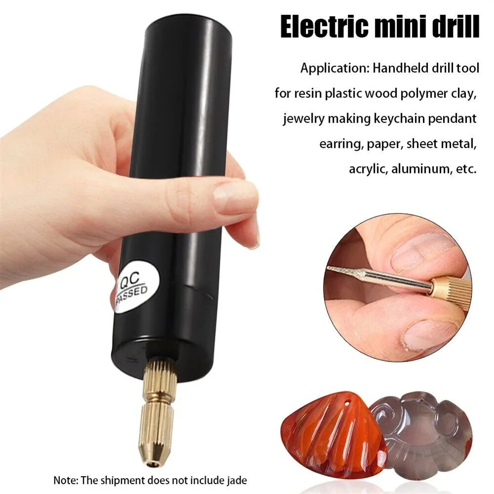 ミニUSB電源式電動ドリル、ハンドヘルド回転ツール、エポキシ - Resin Art A Keychain のレビューと価格