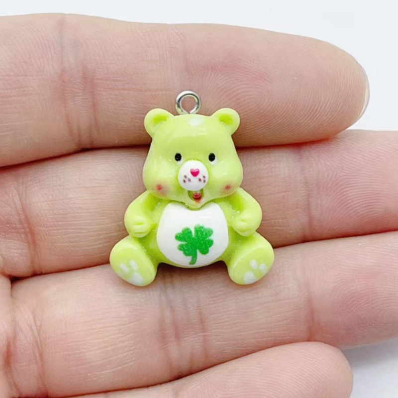 10個の漫画動物チャームペンダントDIY作成用イヤリング、ネ - Resin Art Pendant のレビューと価格