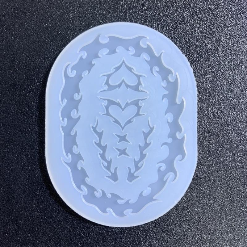蝶流砂シリコンモールド樹脂はペンダントジュエリー用の炎モール - Resin Art A Keychain のレビューと価格