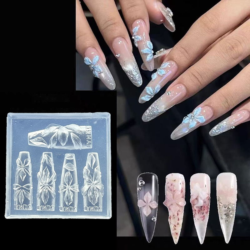 3D 花ネイルモールド DIY シリコーンネイルツールハワイ - Resin Art Template のレビューと価格