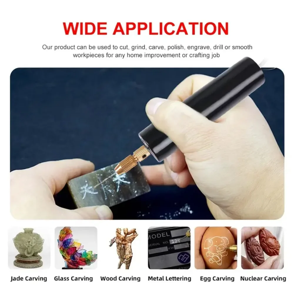 ミニ電動ドリル USB給電式 ハンドヘルド回転工具 コードレ - Resin Art A Keychain のレビューと価格