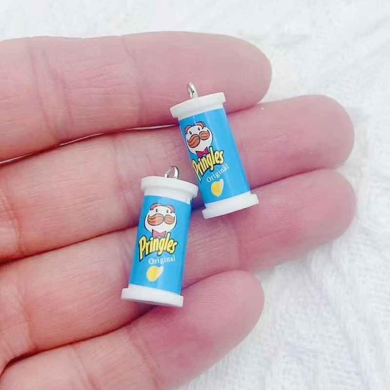 10個入り シミュレーション3Dバケツ型ポテトチップススナッ - Resin Art Pendant のレビューと価格