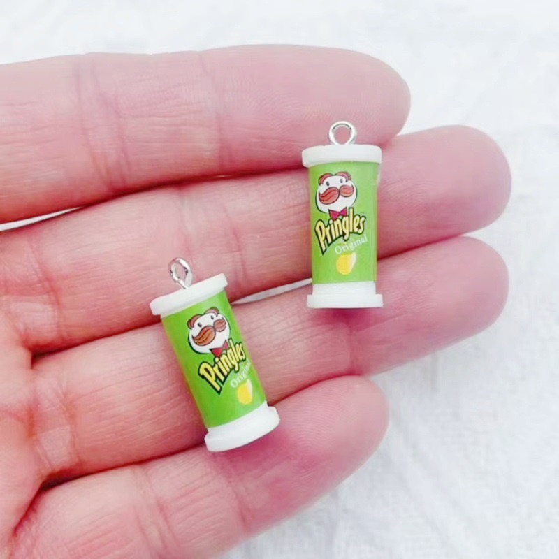 10個入り シミュレーション3Dバケツ型ポテトチップススナッ - Resin Art Pendant のレビューと価格