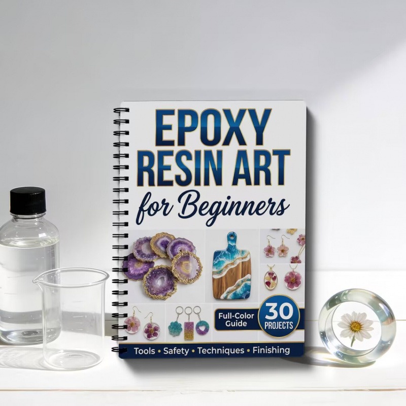 エポキシ樹脂アートハンドブック 初心者向けクラフト製作ガイド - Resin Art Learning のレビューと価格