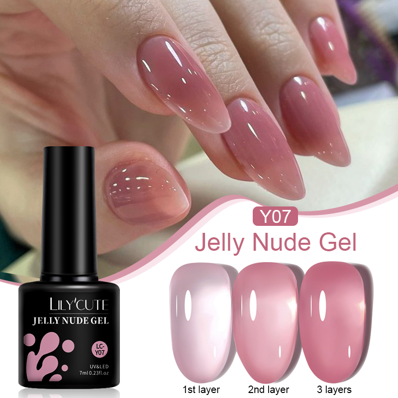 Lilycute-半永久的なピンクのマニキュア,UVジェル, - Resin Dye Opaque のレビューと価格