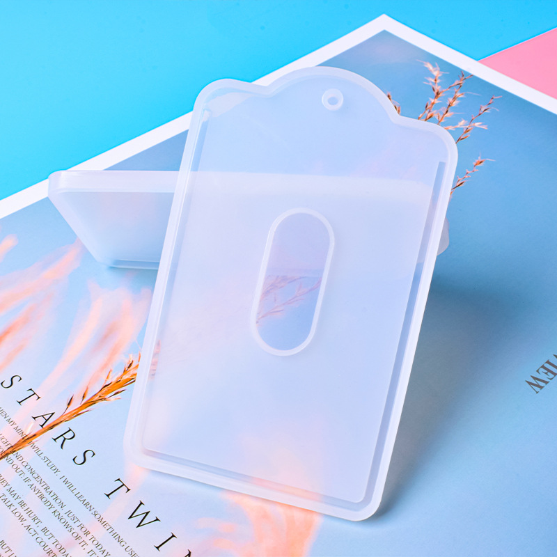 1ピースカードカバー型diyエポキシ樹脂ホルダーuv接着剤シ - Resin Art Acrylic のレビューと価格